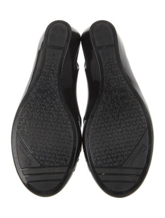 Salvatore Ferragamo Rubber Ballet Flats