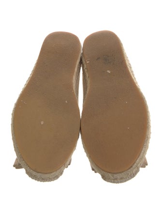 Salvatore Ferragamo Vara Bow Accent Canvas Espadrilles