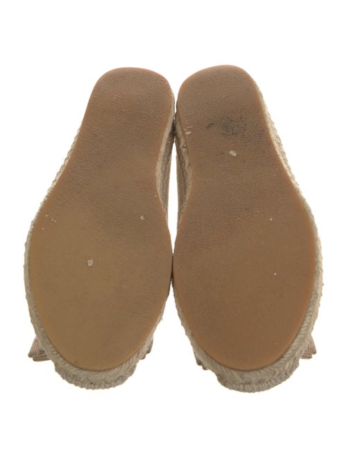 Salvatore Ferragamo Vara Bow Accent Canvas Espadrilles