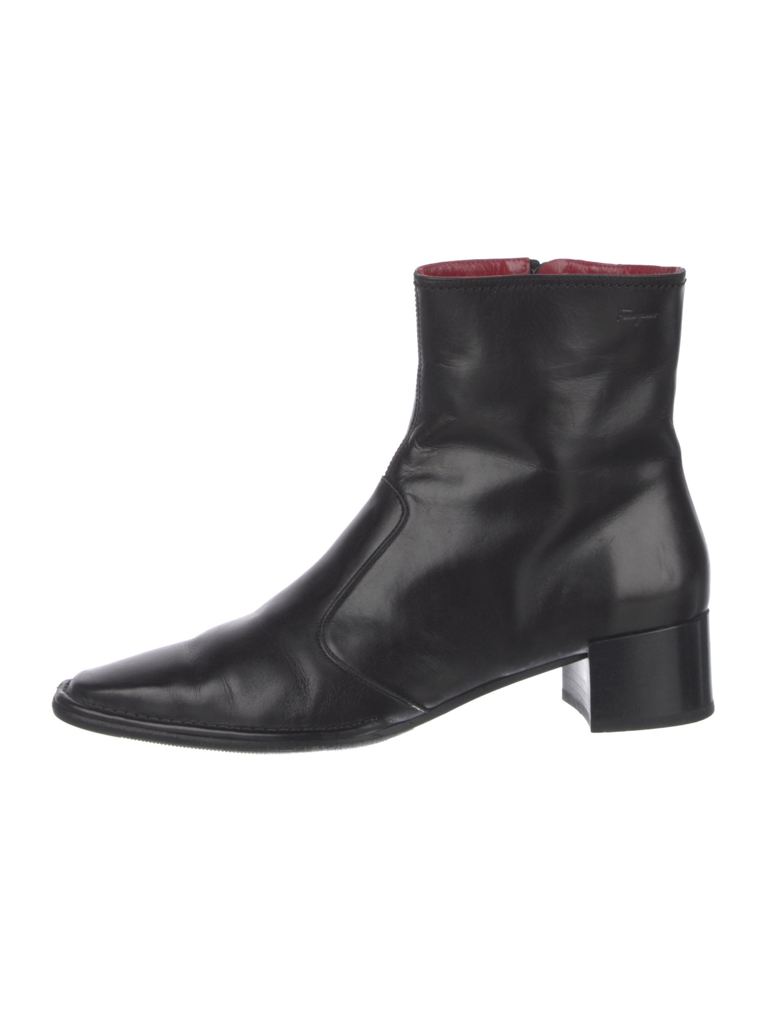 Salvatore Ferragamo Leather Boots