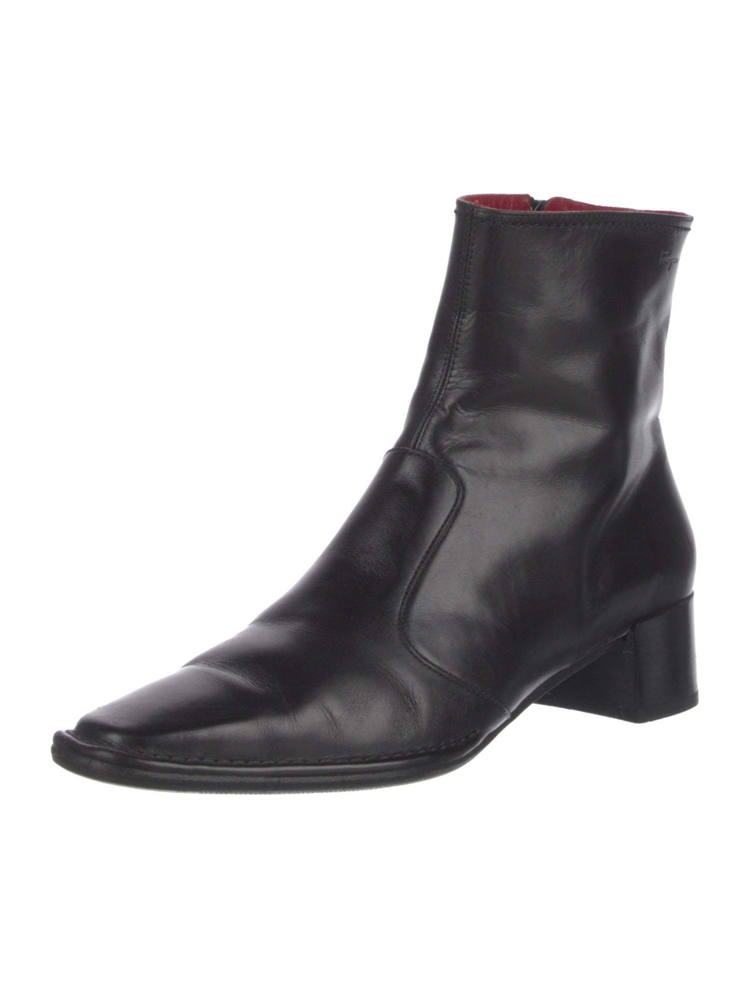 Salvatore Ferragamo Leather Boots