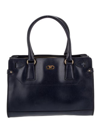 Salvatore Ferragamo Gancini Top Handle Bag