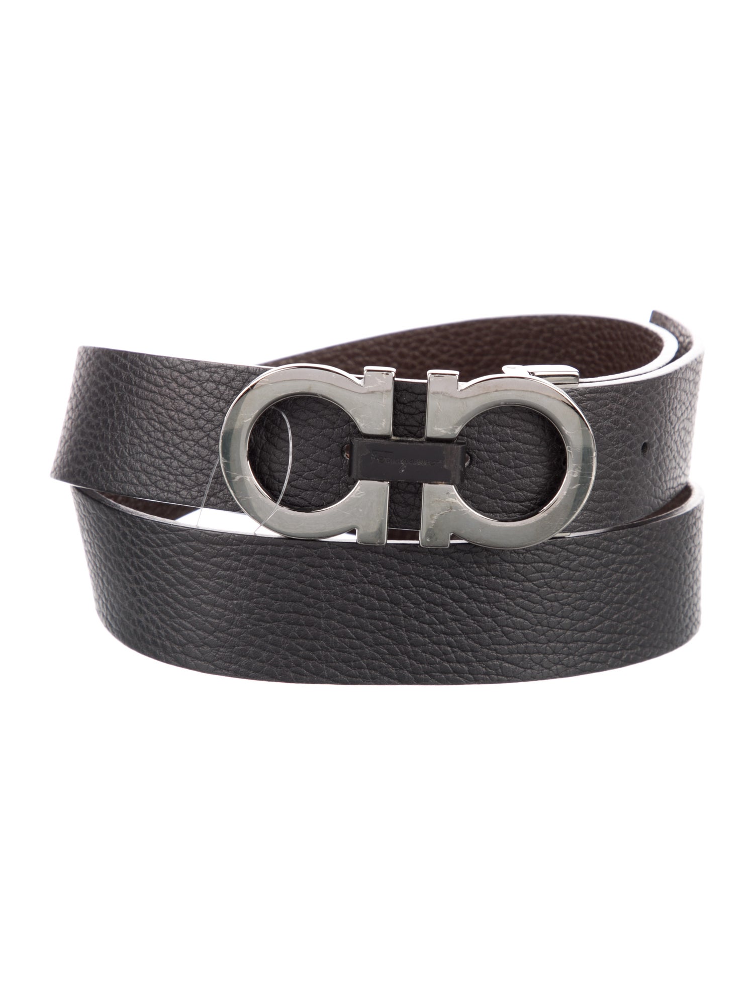 Salvatore Ferragamo Leather Belt Kit
