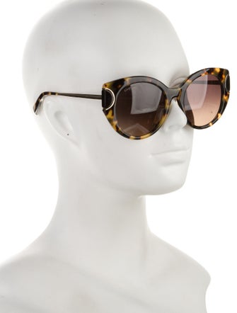 Salvatore Ferragamo Cat-Eye Gradient Sunglasses