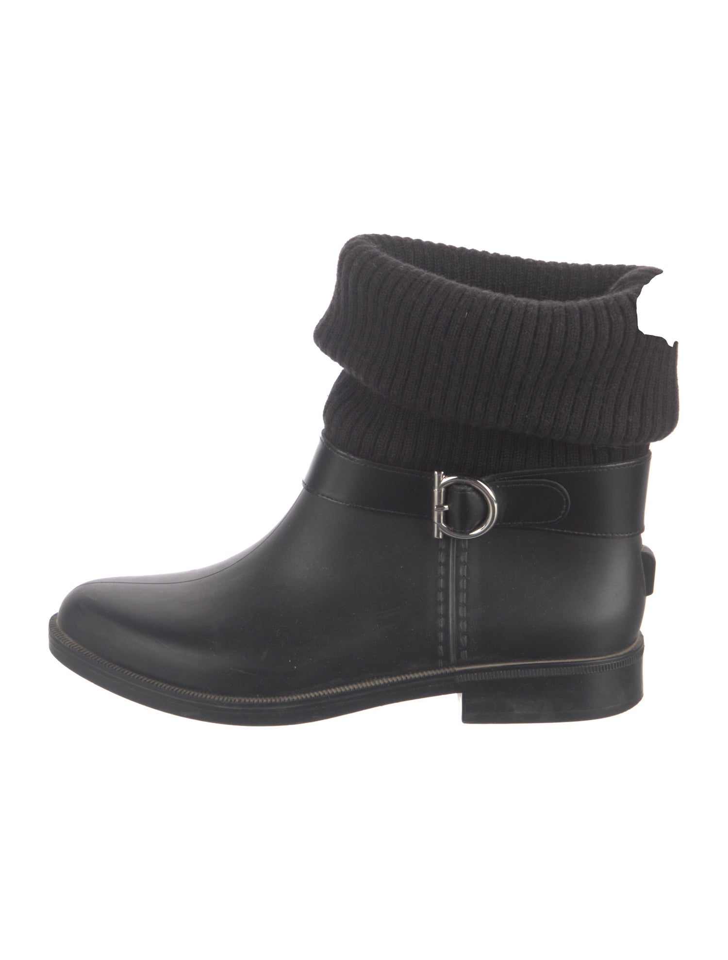 Salvatore Ferragamo Rubber Rain Boots