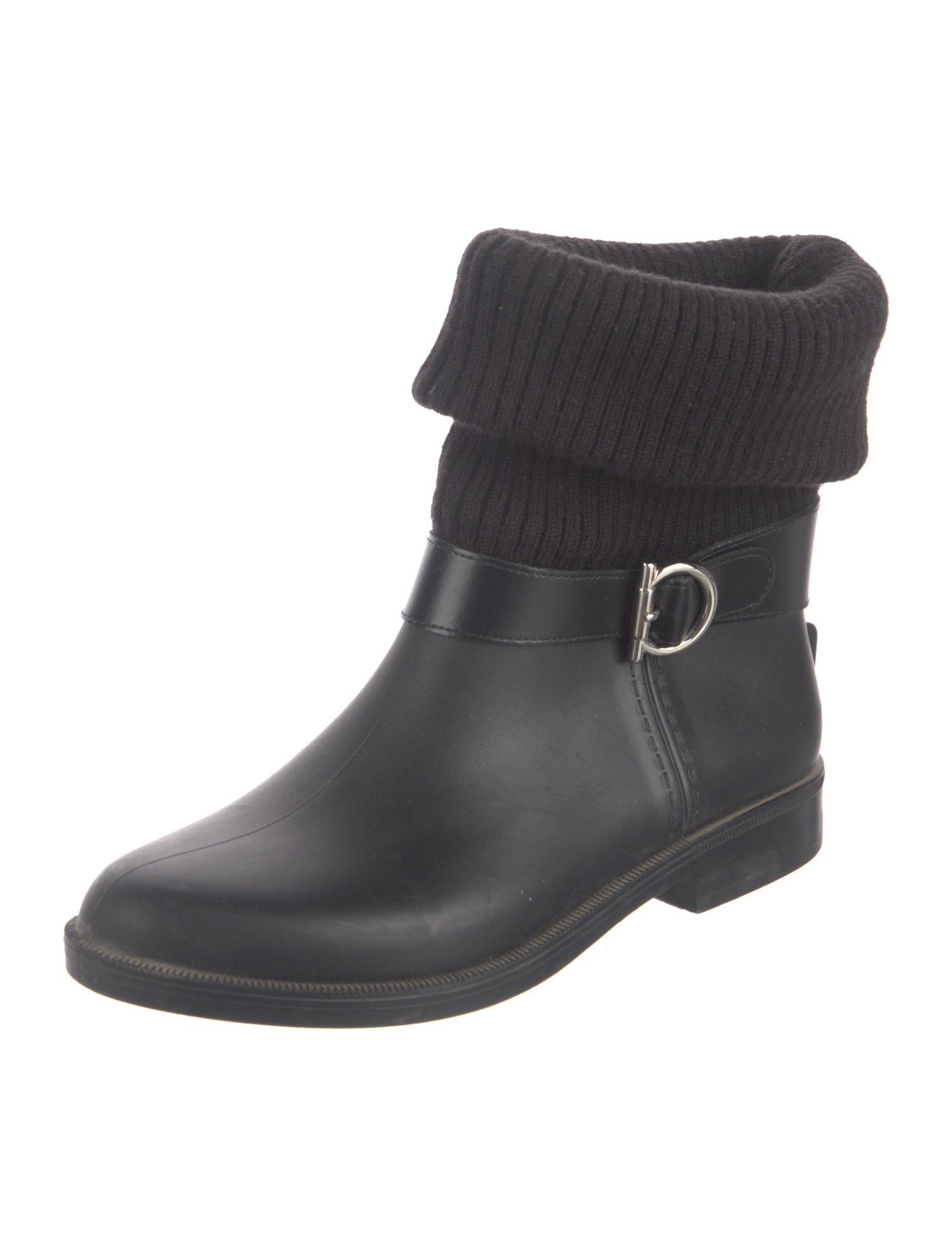 Salvatore Ferragamo Rubber Rain Boots