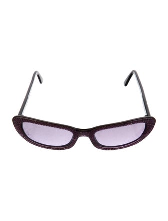 Salvatore Ferragamo Round Gradient Sunglasses