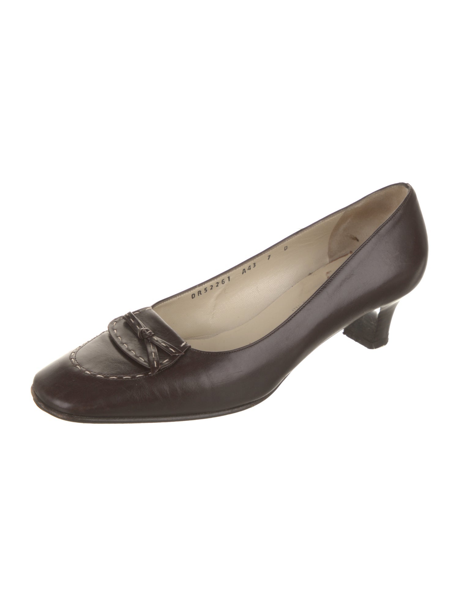 Salvatore Ferragamo Leather Pumps