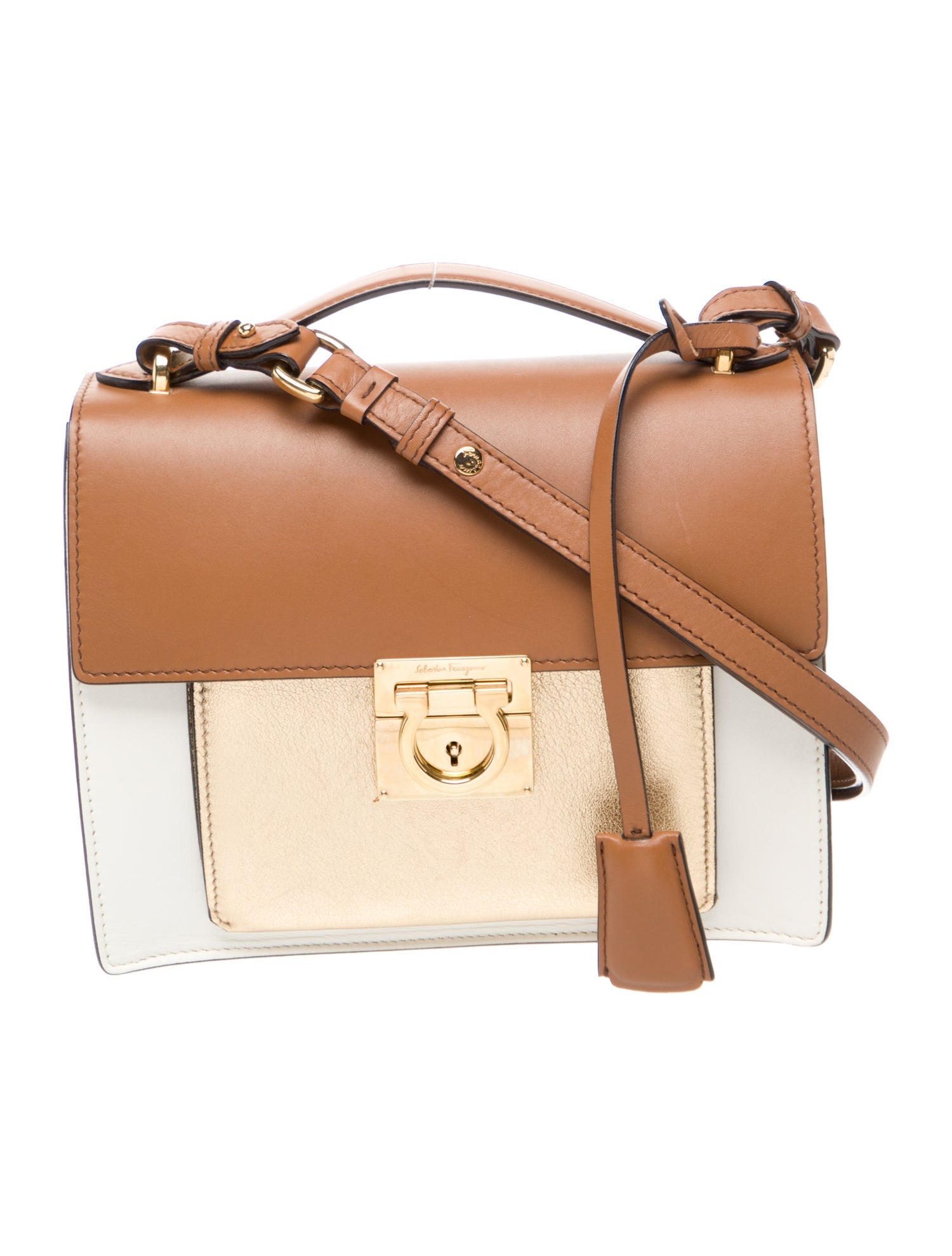 Salvatore Ferragamo Gancio Shoulder Bag