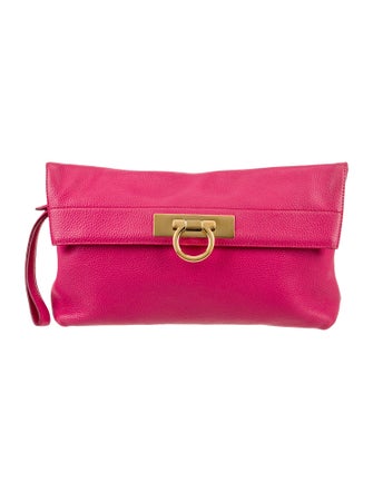 Salvatore Ferragamo Gancio Clutch