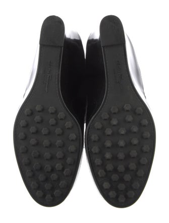 Salvatore Ferragamo Gancini Logo Suede Boots