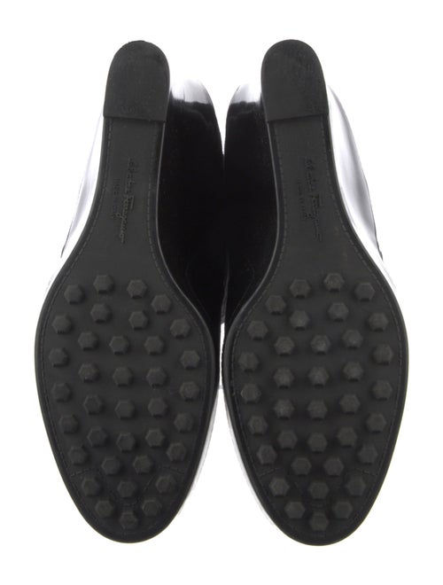 Salvatore Ferragamo Gancini Logo Suede Boots