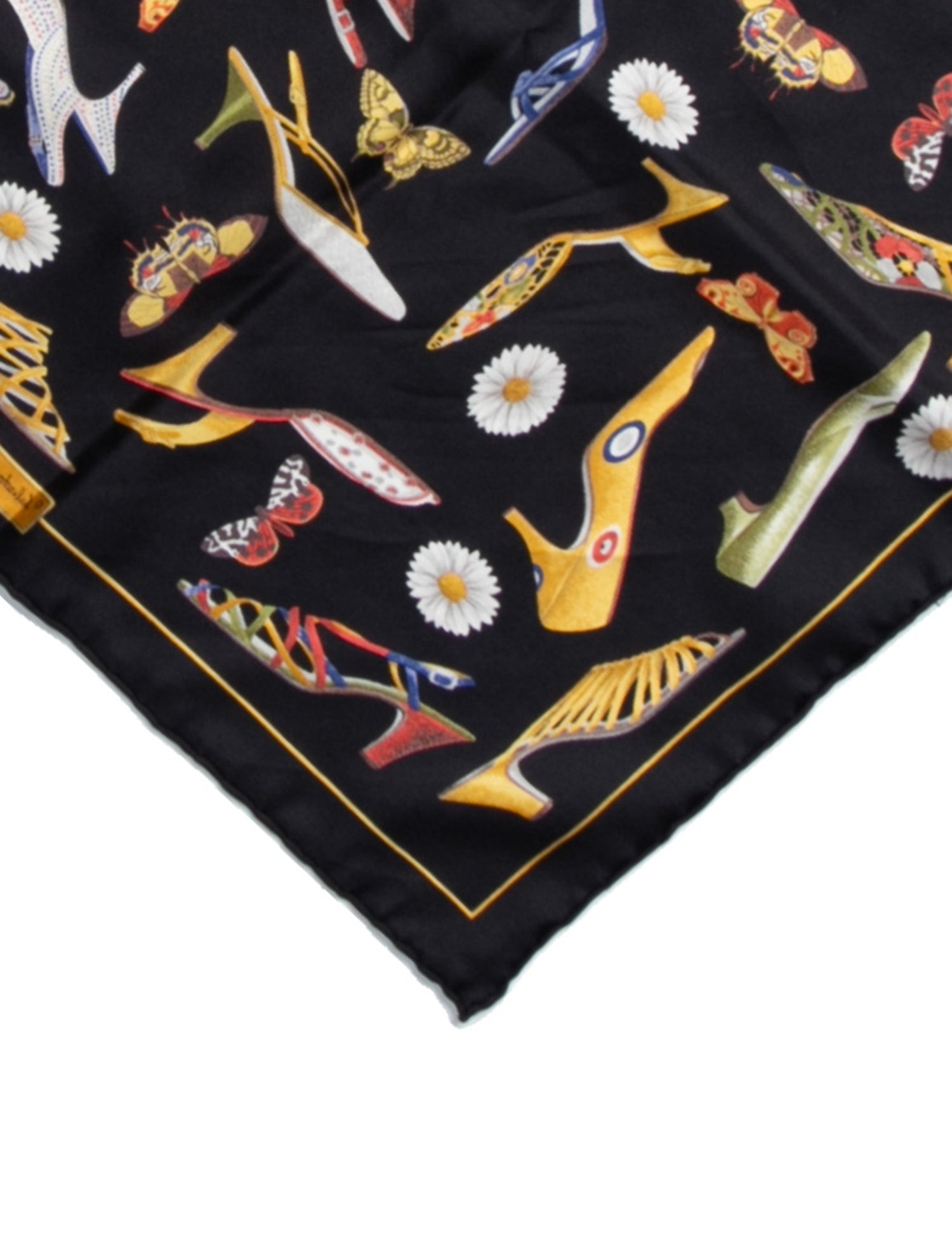 Salvatore Ferragamo Silk Printed Scarf