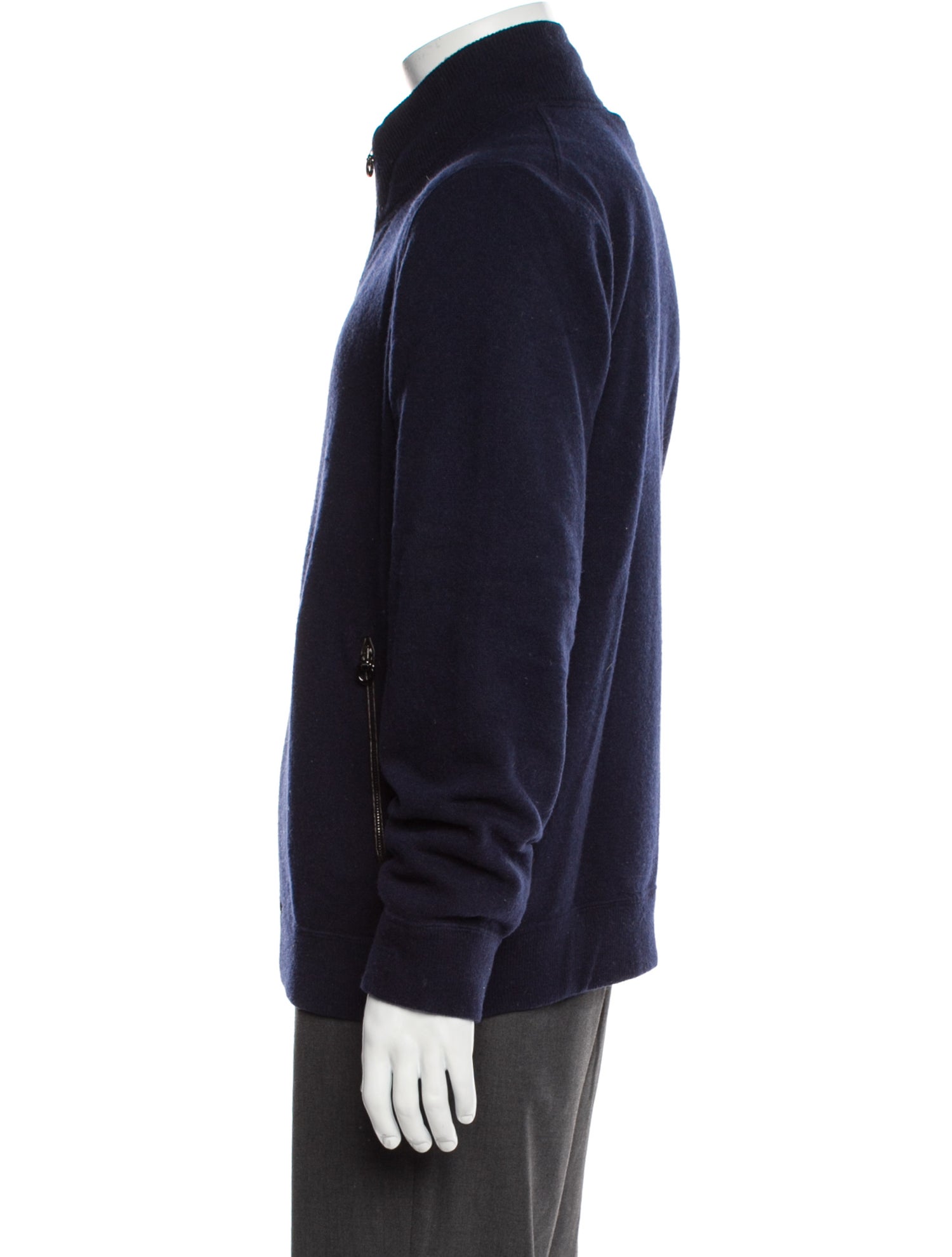 Salvatore Ferragamo Wool Bomber Jacket