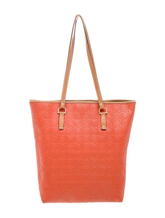 Salvatore Ferragamo Leather Bucket Bag