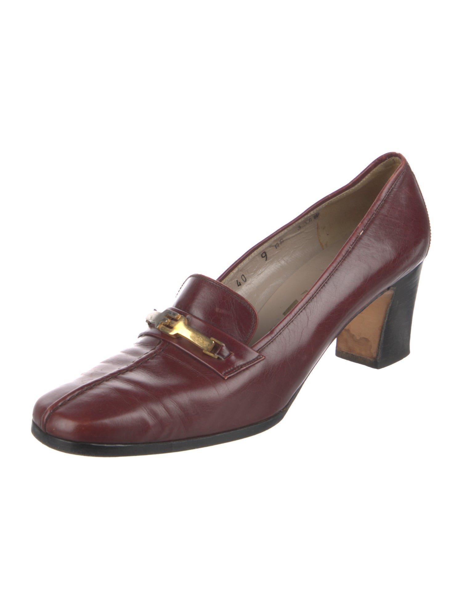 Salvatore Ferragamo Leather Pumps