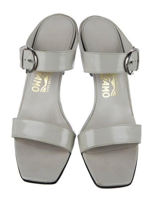 Salvatore Ferragamo Leather Slides