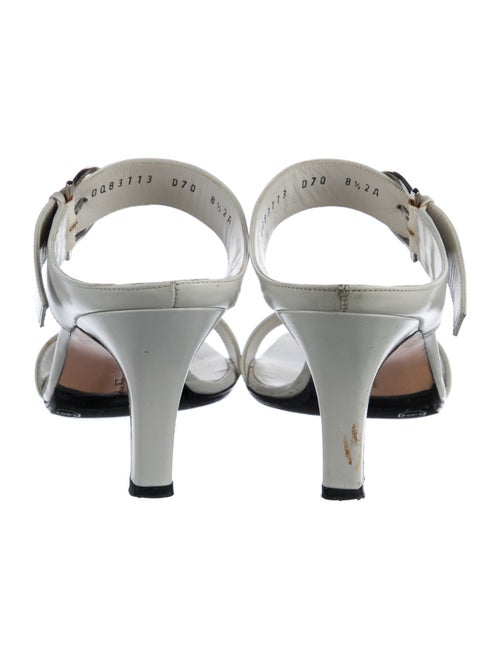 Salvatore Ferragamo Leather Slides