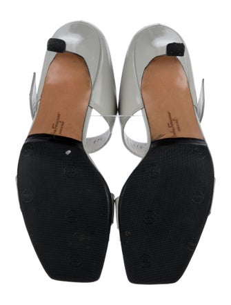 Salvatore Ferragamo Leather Slides