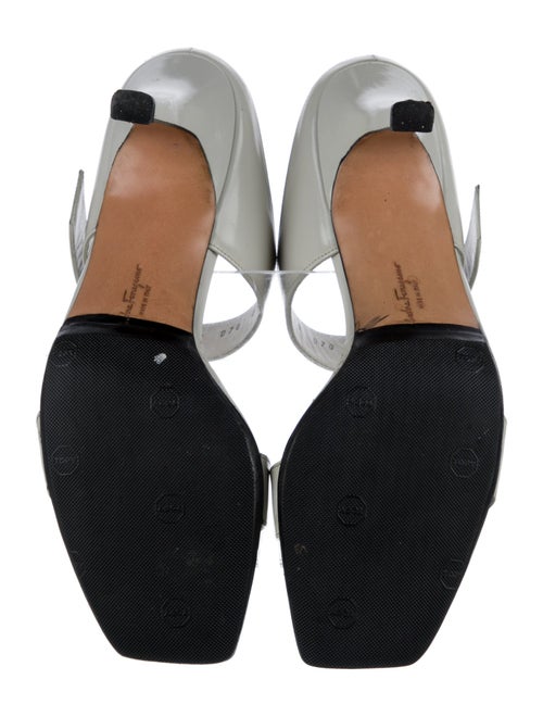 Salvatore Ferragamo Leather Slides