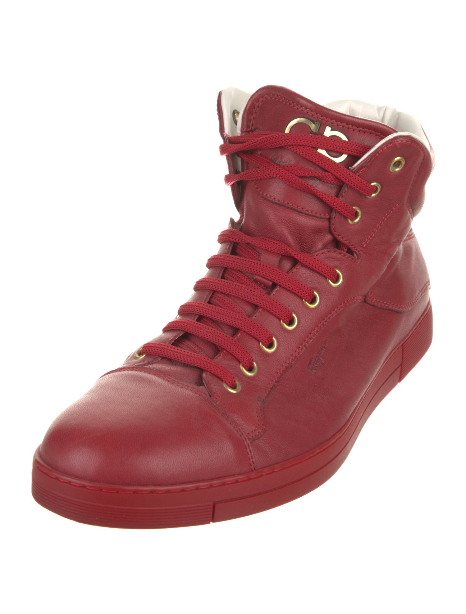 Salvatore Ferragamo Leather Sneakers