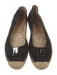 Salvatore Ferragamo Vara Bow Accent Canvas Espadrilles