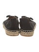 Salvatore Ferragamo Vara Bow Accent Canvas Espadrilles