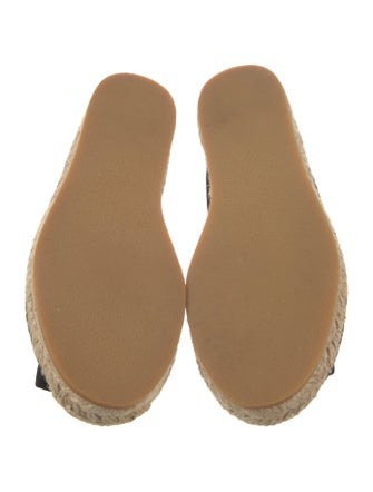 Salvatore Ferragamo Vara Bow Accent Canvas Espadrilles