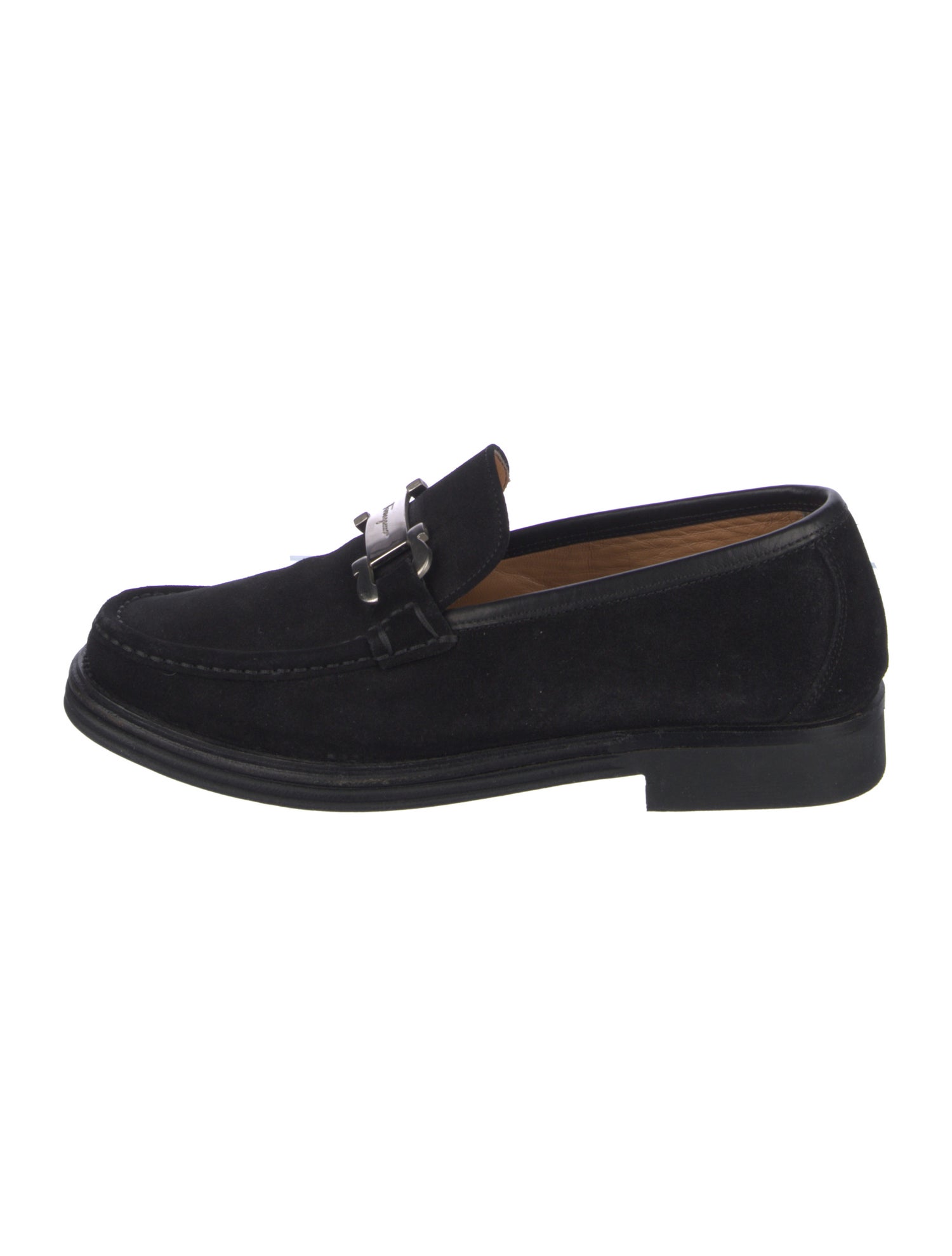 Salvatore Ferragamo Suede Dress Loafers