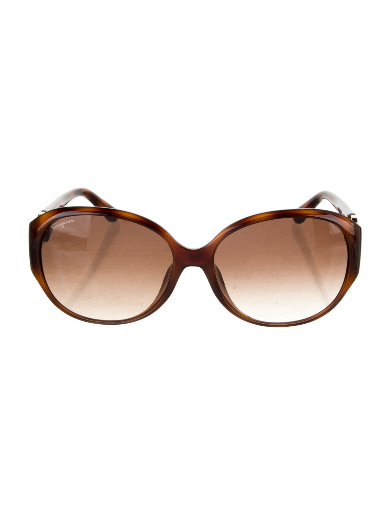 Salvatore Ferragamo Oversize Gradient Sunglasses