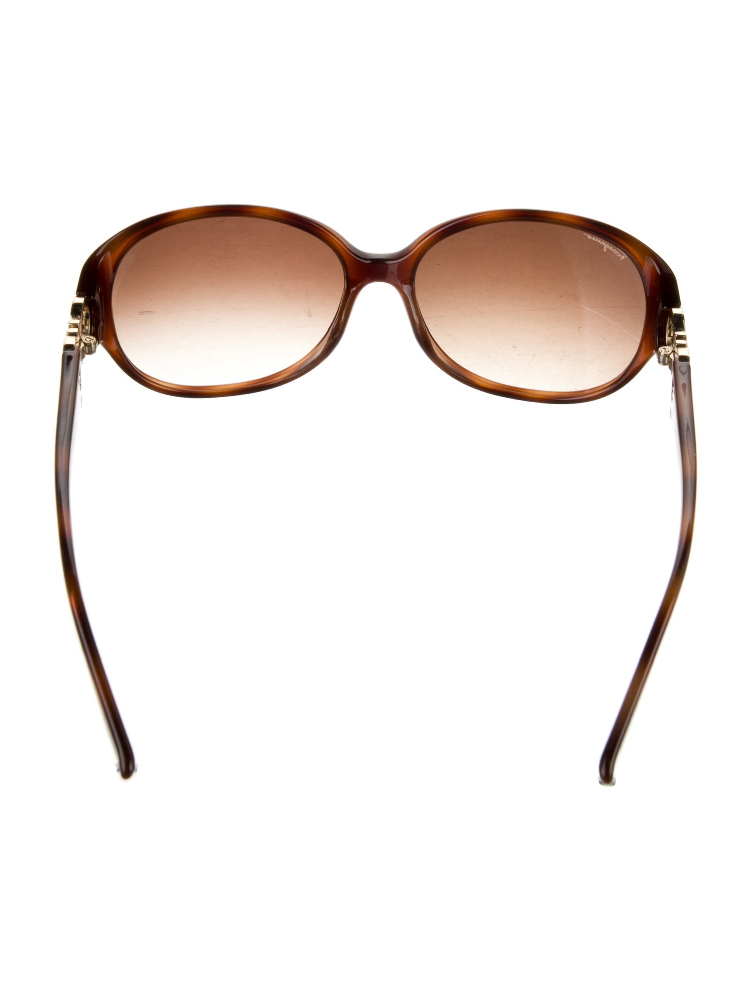 Salvatore Ferragamo Oversize Gradient Sunglasses