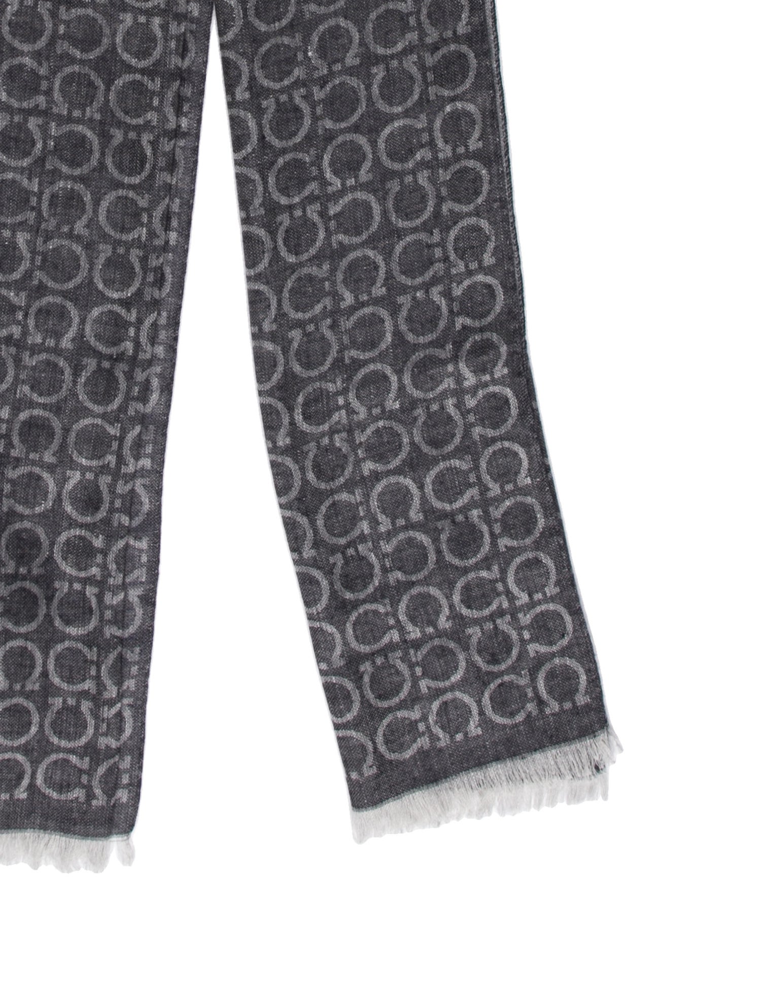 Salvatore Ferragamo Cashmere Printed Scarf w/ Tags