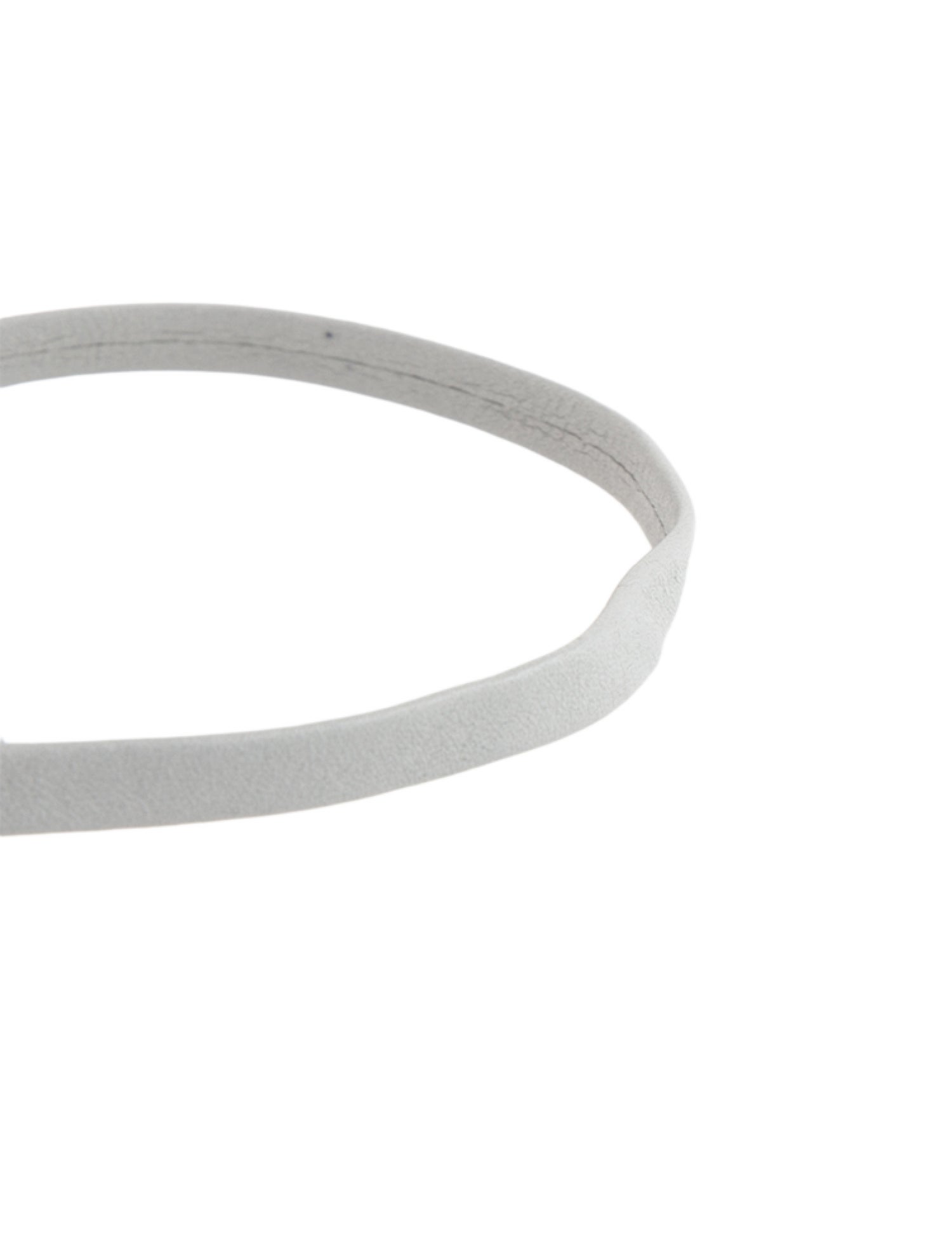 Salvatore Ferragamo Leather Interchangeable Choker Necklace & Wrap Bracelet