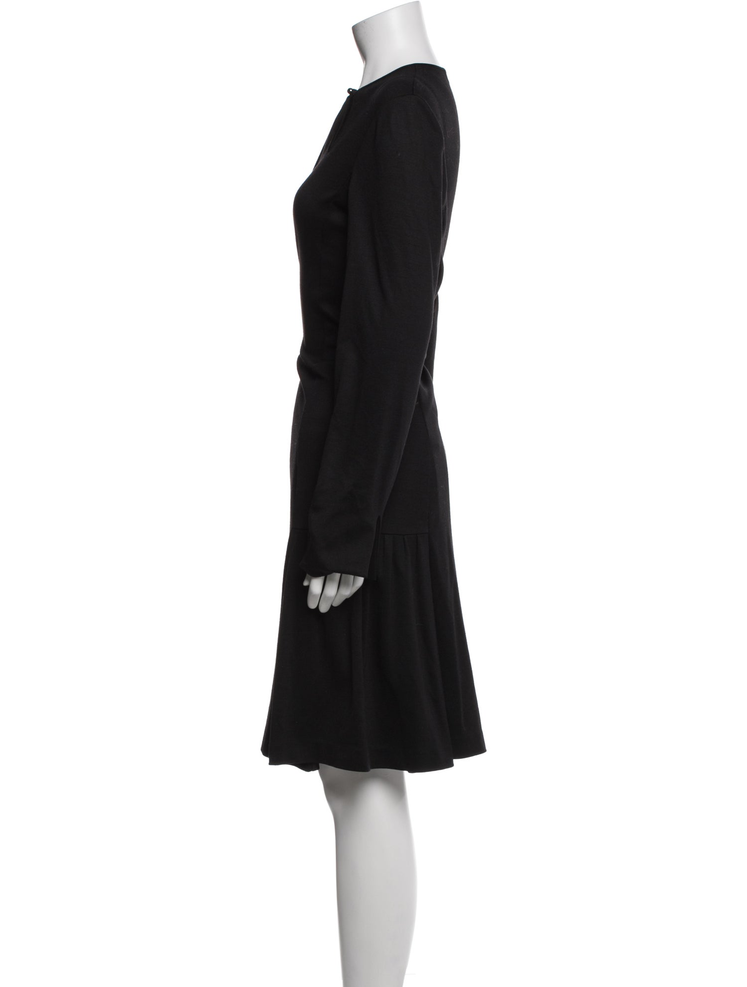 Salvatore Ferragamo Wool Knee-Length Dress