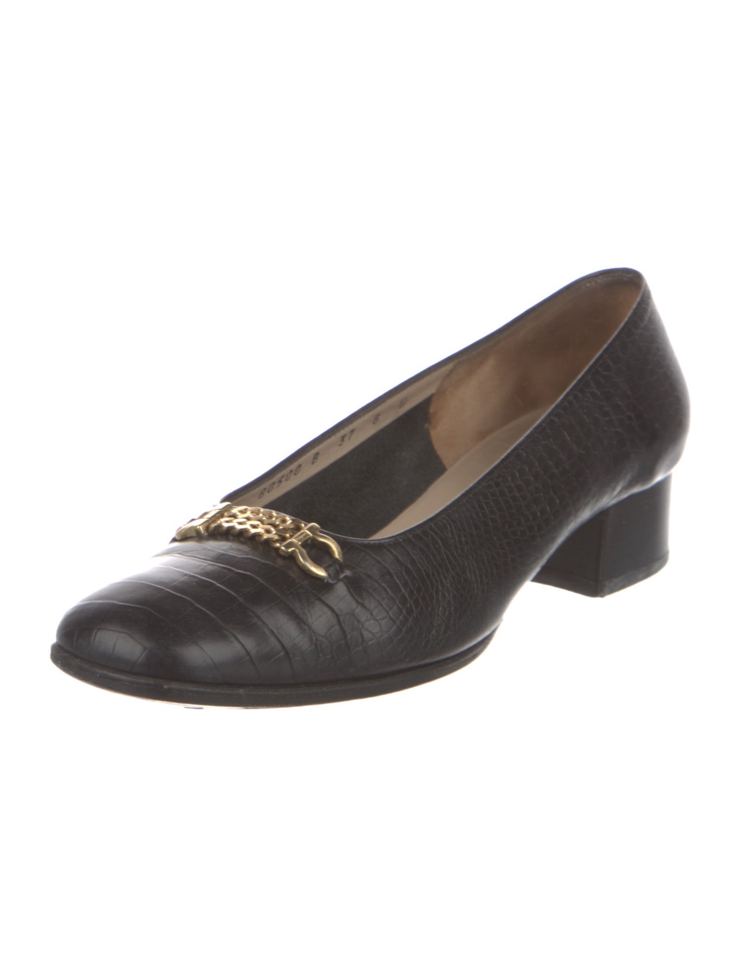Salvatore Ferragamo Leather Pumps
