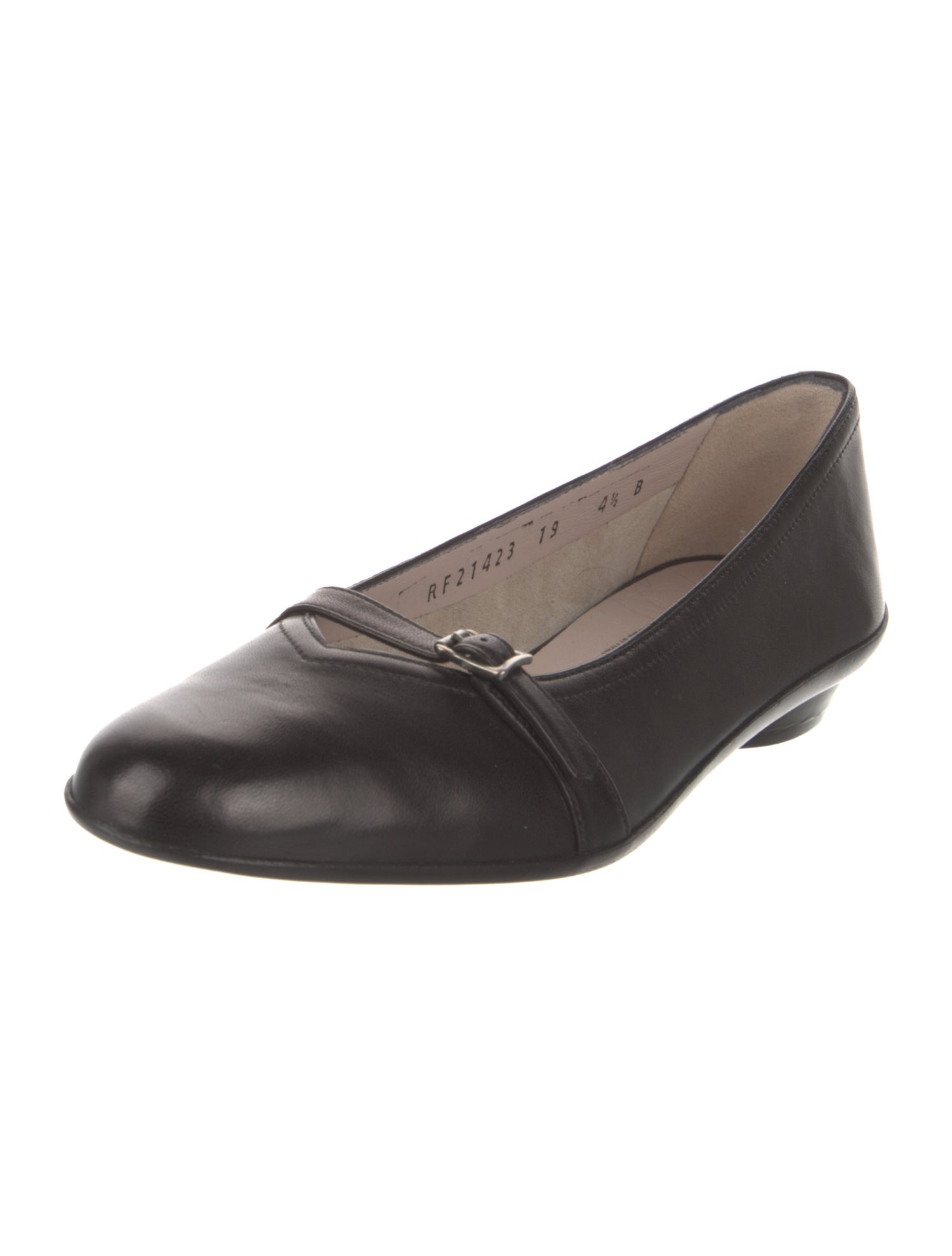 Salvatore Ferragamo Leather Ballet Flats