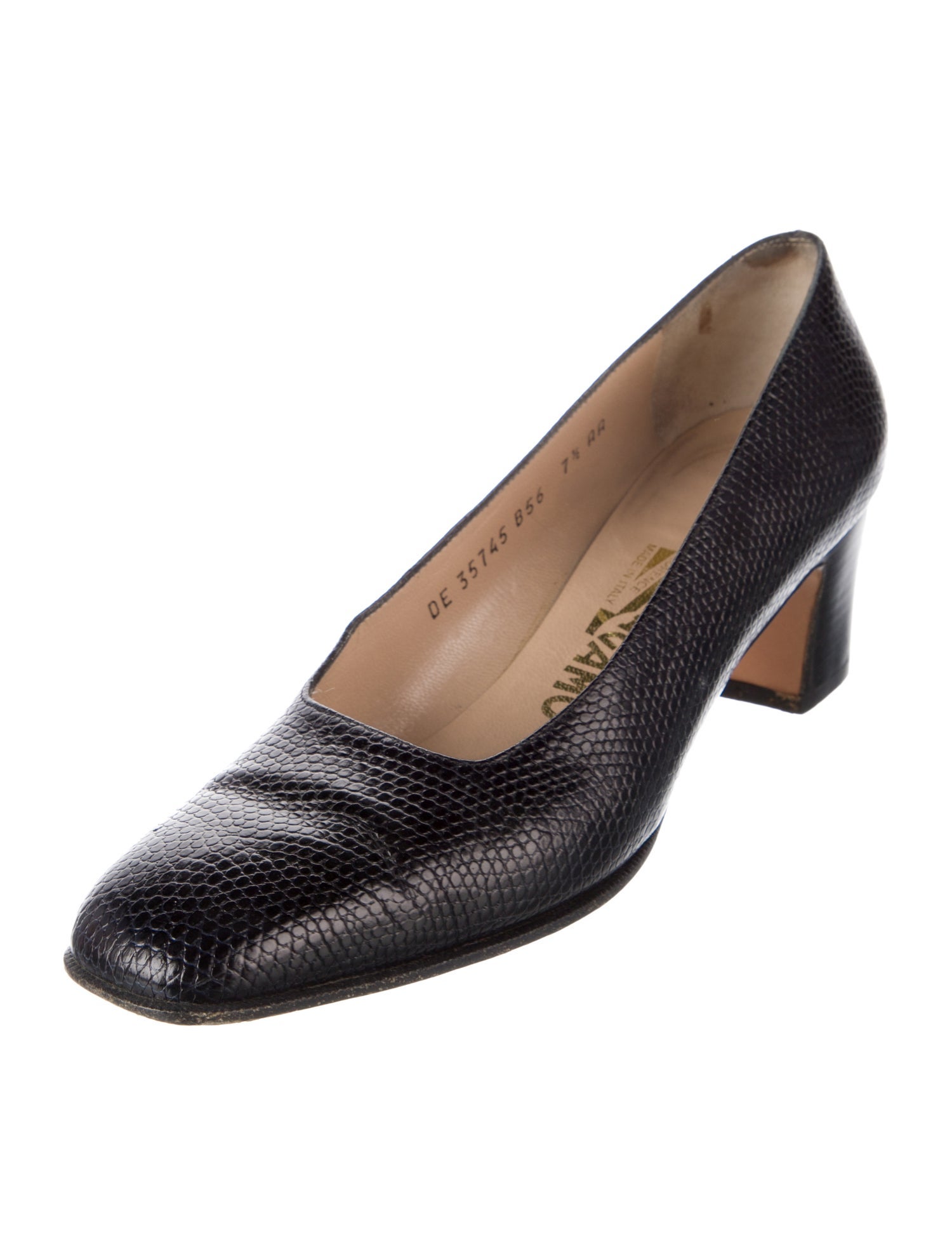 Salvatore Ferragamo Leather Pumps