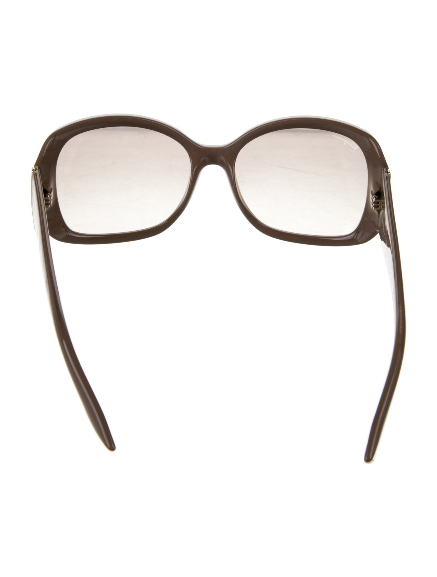 Salvatore Ferragamo Gancio Logo Oversize Sunglasses