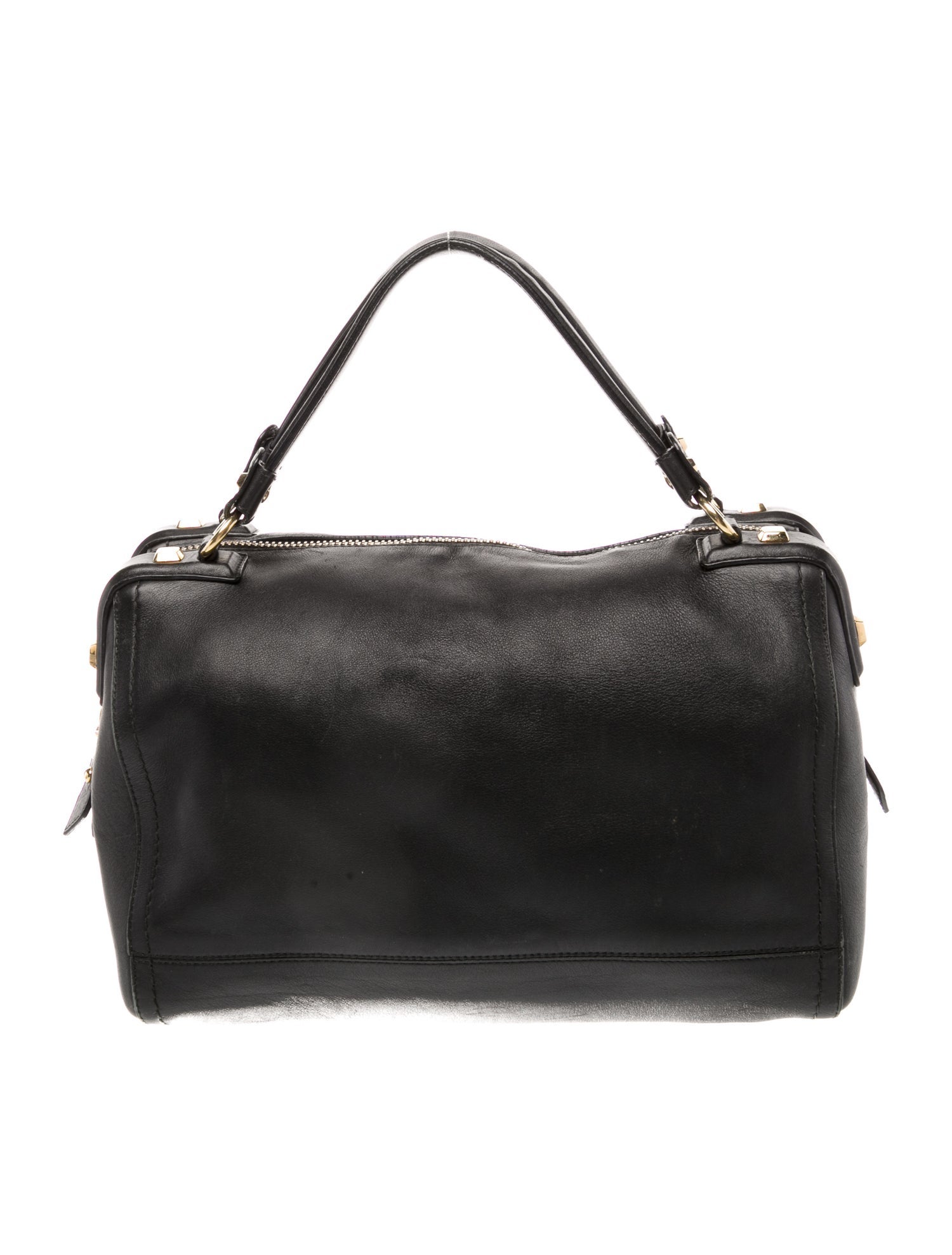 Salvatore Ferragamo Leather Top Handle Bag