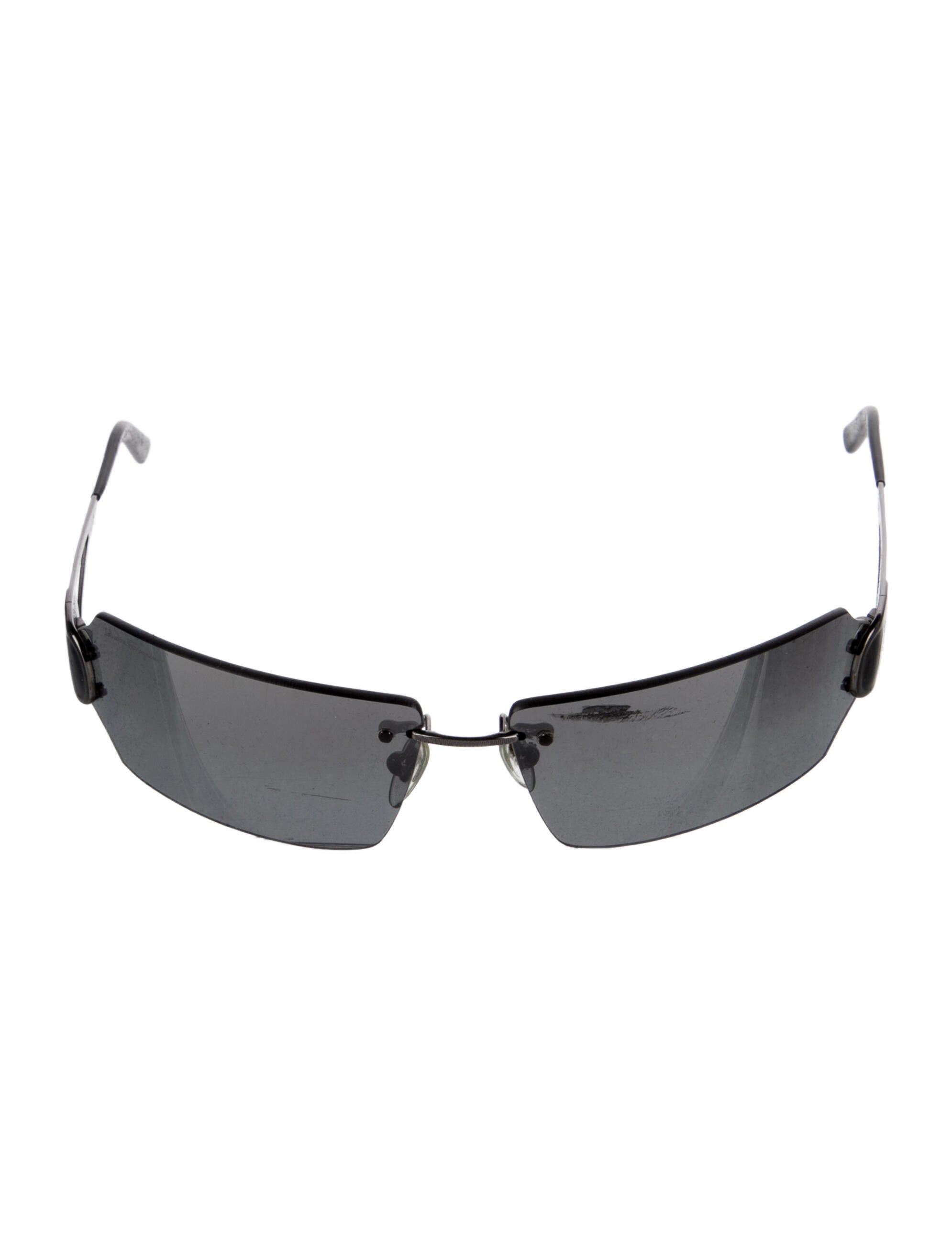 Salvatore Ferragamo Shield Mirrored Sunglasses