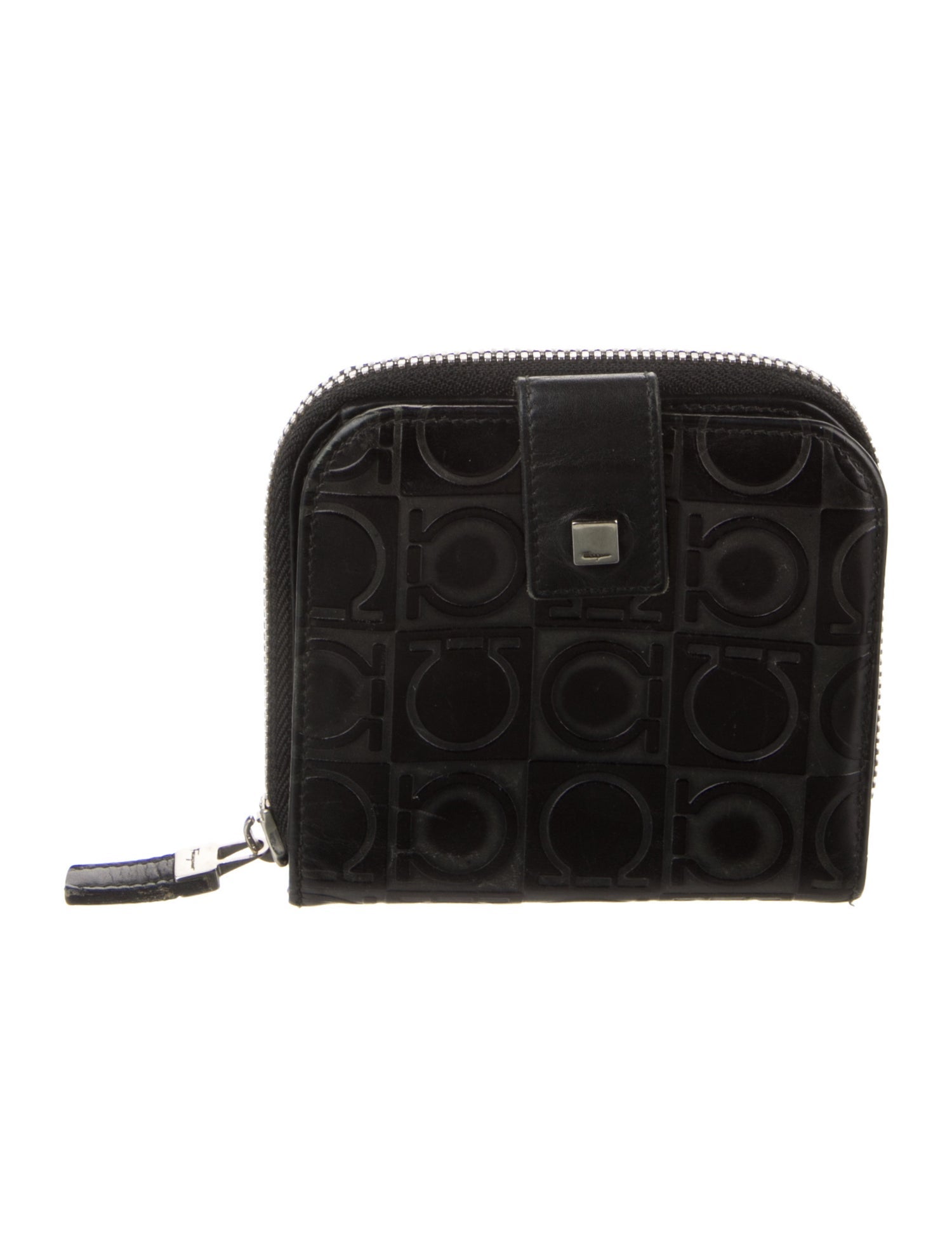 Salvatore Ferragamo Leather Compact Wallet