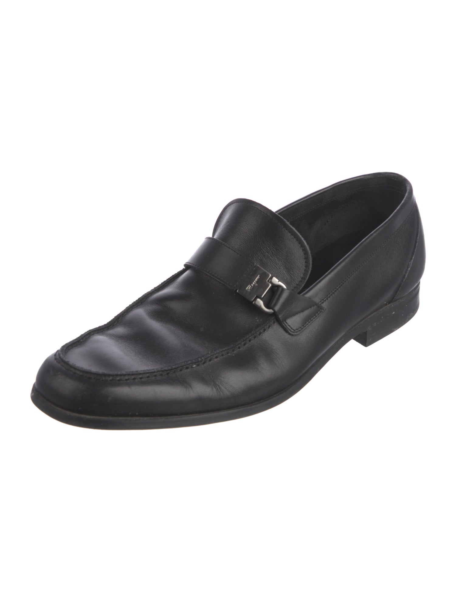 Salvatore Ferragamo Leather Dress Loafers
