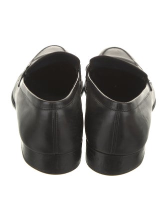 Salvatore Ferragamo Leather Monk Straps