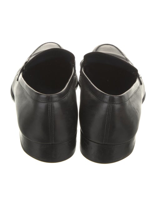 Salvatore Ferragamo Leather Monk Straps