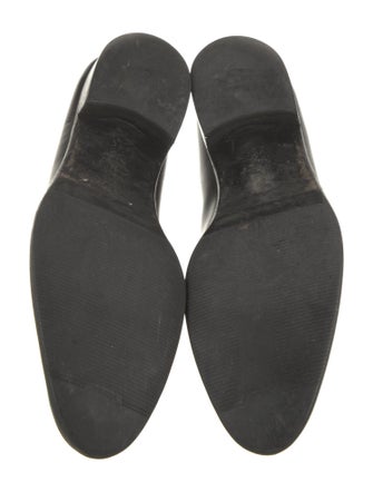 Salvatore Ferragamo Leather Monk Straps