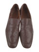Salvatore Ferragamo Leather Monk Straps