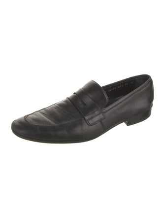 Salvatore Ferragamo Leather Monk Straps