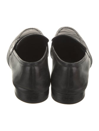 Salvatore Ferragamo Leather Monk Straps