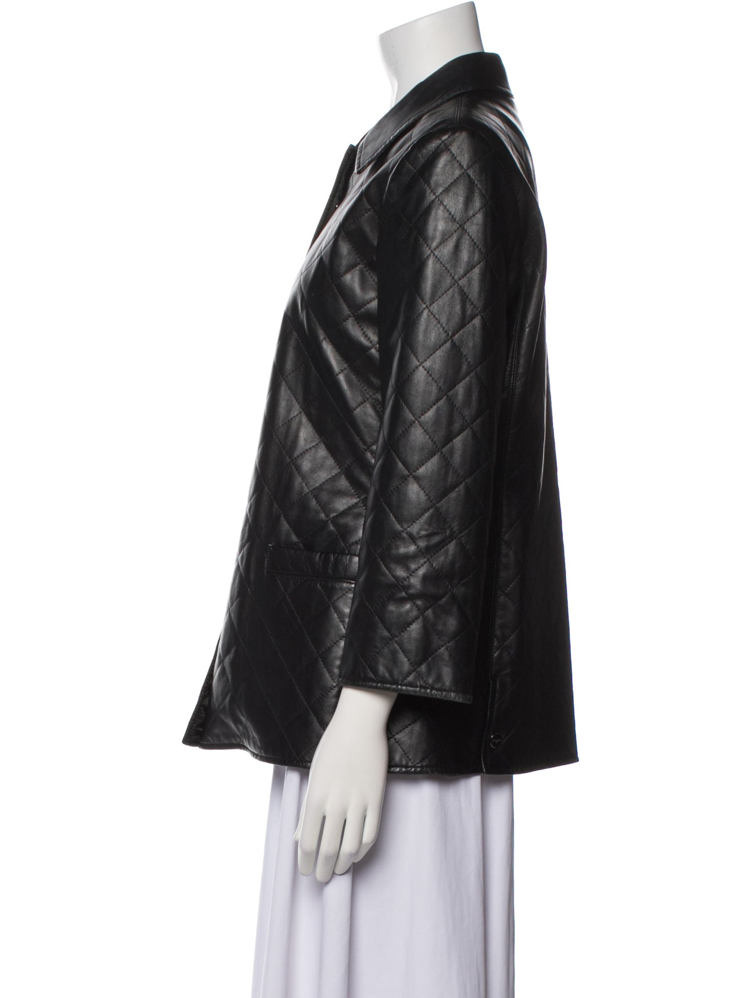 Salvatore Ferragamo Leather Jacket