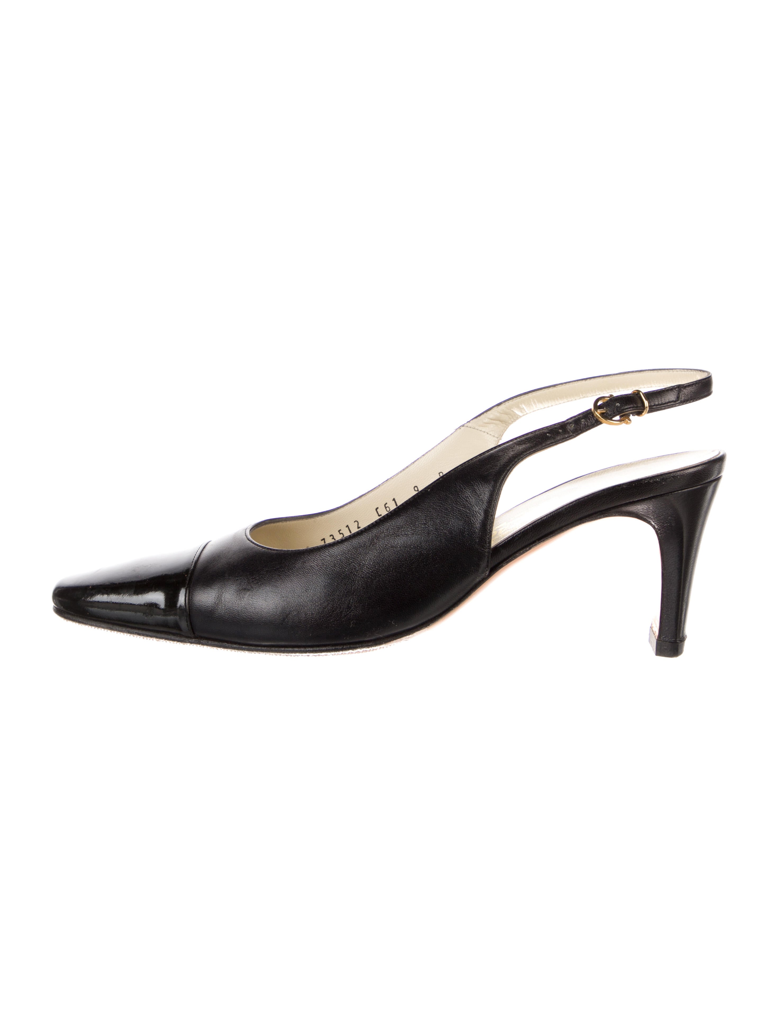 Salvatore Ferragamo Leather Slingback Pumps